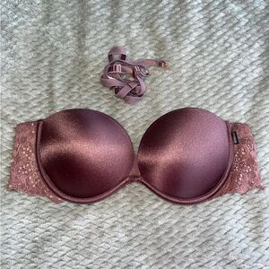 VS PINK Date Plunge Pushup Multiway Bra